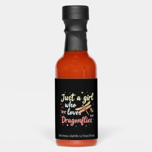 Dragonflies Animals Women Gift Idea Dragonfly (1) Hot Sauces