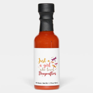 Dragonflies Animals Women Gift Idea Dragonfly (1) Hot Sauces