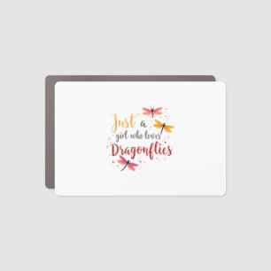 Dragonflies Animals Women Gift Idea Dragonfly (3) Car Magnet