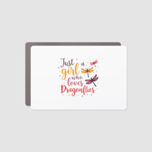 Dragonflies Animals Women Gift Idea Dragonfly (4) Car Magnet