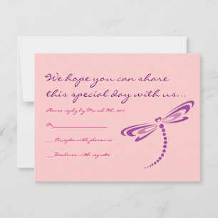 DRAGONFLIES B'nai Mitzvah Invitation