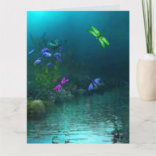 Dragonflies Card