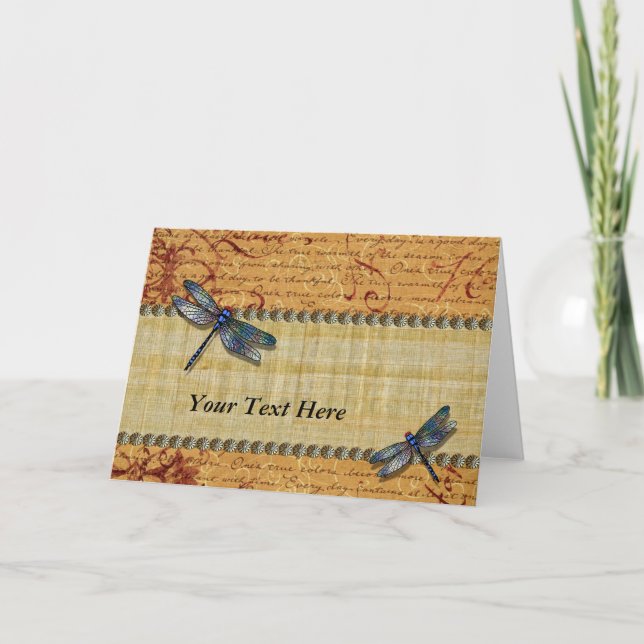 Dragonflies Card (Front)