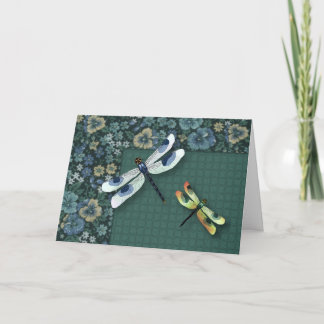 Dragonflies Card