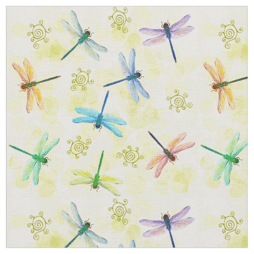 Dragonflies Fabric