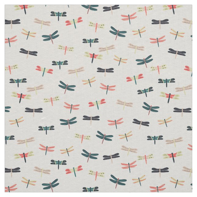 Dragonflies Fabric (Swatch)