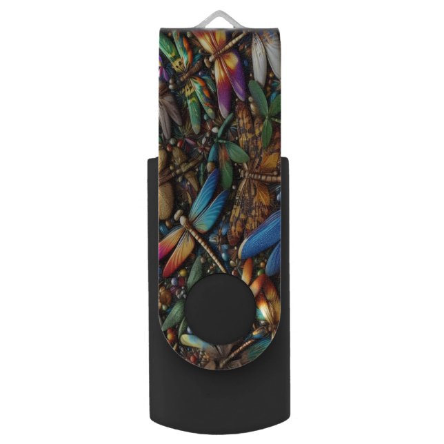 Dragonflies  flash drive (Front Vertical)