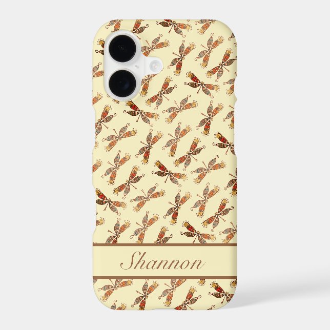 Dragonflies Fly Iphone Case (Back)