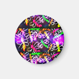 Dragonflies Glow Golf Hat Clip USB Charging Stati Magnet