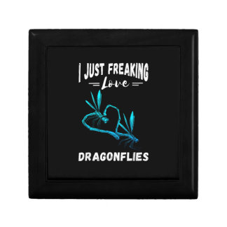 Dragonflies I Just Freaking Love Nature Insect Dra Gift Box