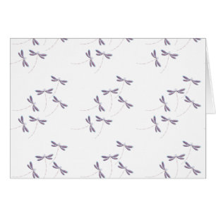 Dragonflies in flight cards