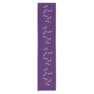 Dragonflies in flight short table runner