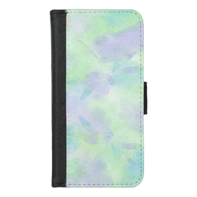 Dragonflies iPhone Wallet Case (Front)