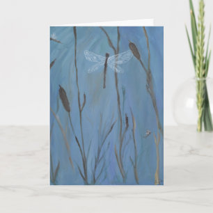 Dragonflies Letterpress Thank You Card