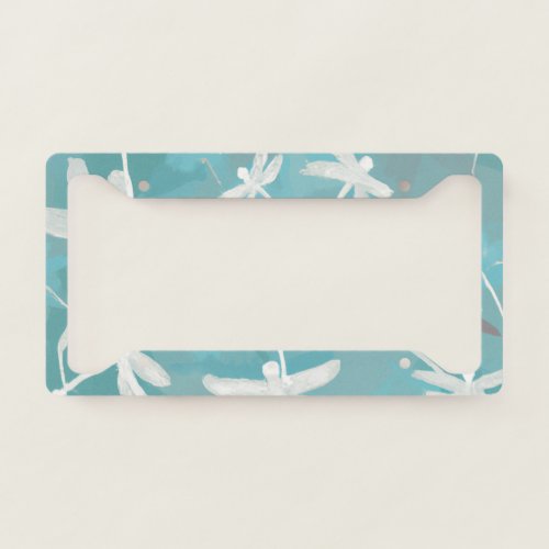 Dragonflies License Plate Frame