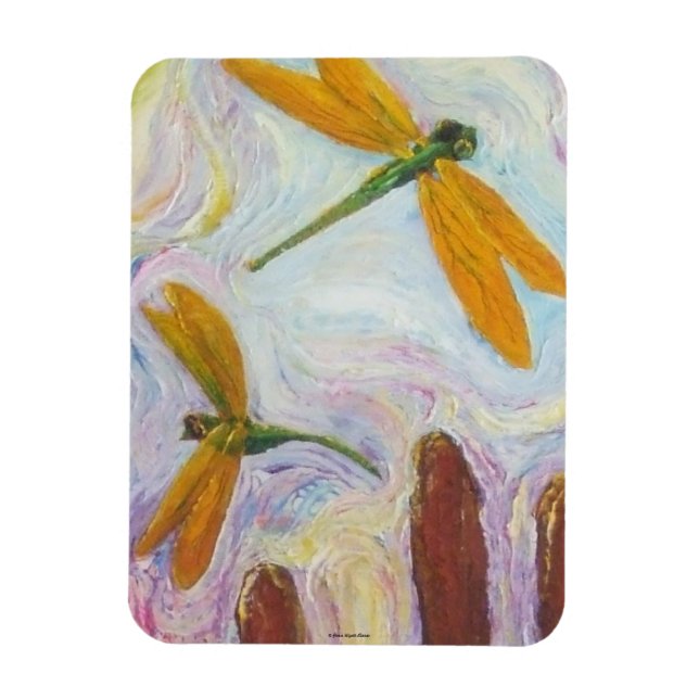 Dragonflies Magnet (Vertical)