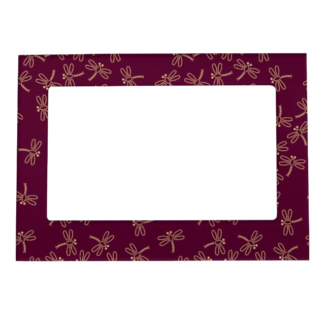 dragonflies magnetic photo frame (Front)