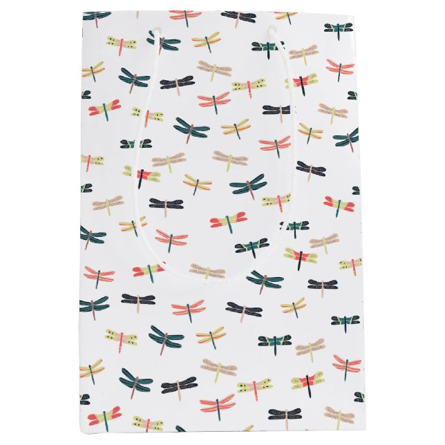 Dragonflies Medium Gift Bag (Front)