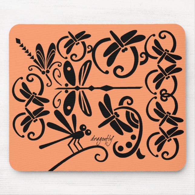 Dragonflies Mousepad (Front)