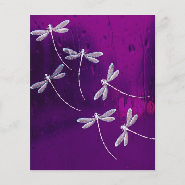 Dragonflies on water (Front)