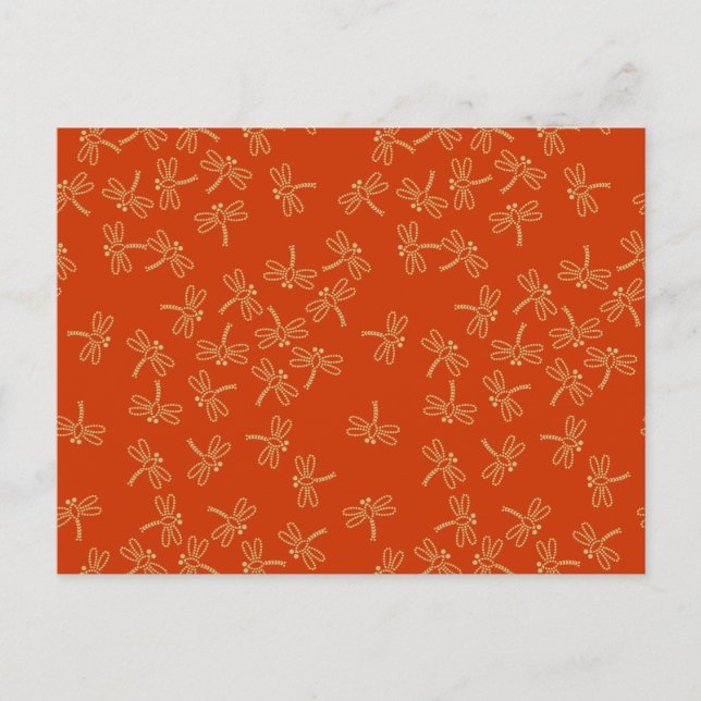 dragonflies postcard (Front)