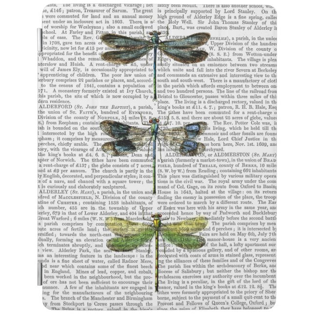 Dragonflies Print 3 iPad Air Cover (Front)