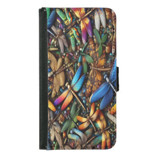 Dragonflies  samsung galaxy s5 wallet case