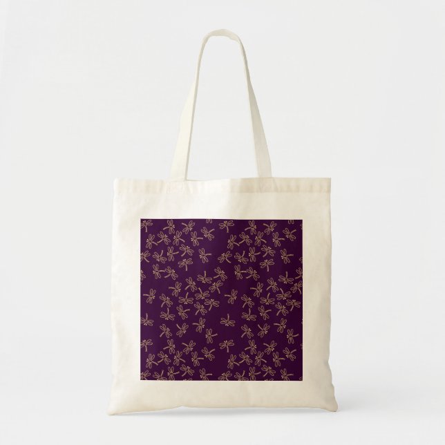 dragonflies tote bag (Front)