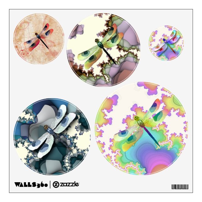 Dragonflies Wall Decal (Front)