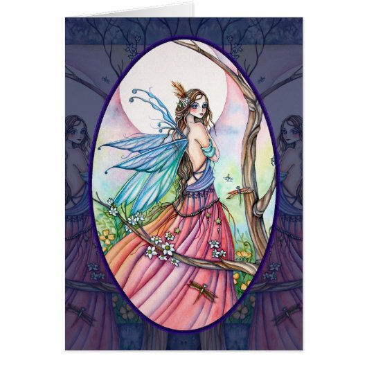 Dragonflies Whisper - blank card (Front)