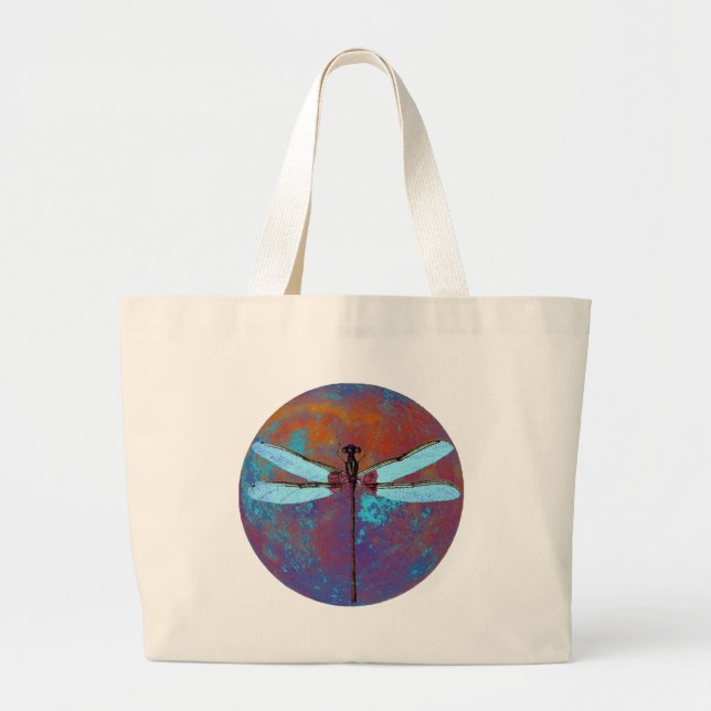 Dragonflight Large Tote Bag (Front)