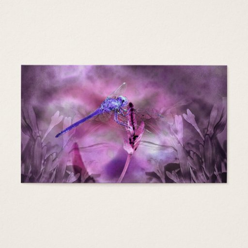 Customizable Dragonfly Business Card Templates