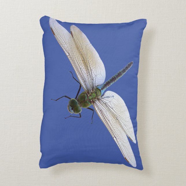 Dragonfly Accent Pillow (Back(Vertical))