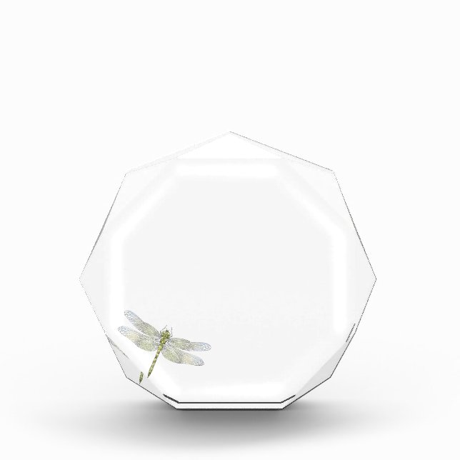 Dragonfly  acrylic award (Front)