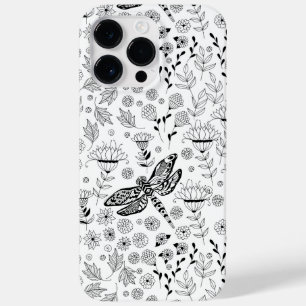 Dragonfly and flowers Case-Mate iPhone 14 pro max case