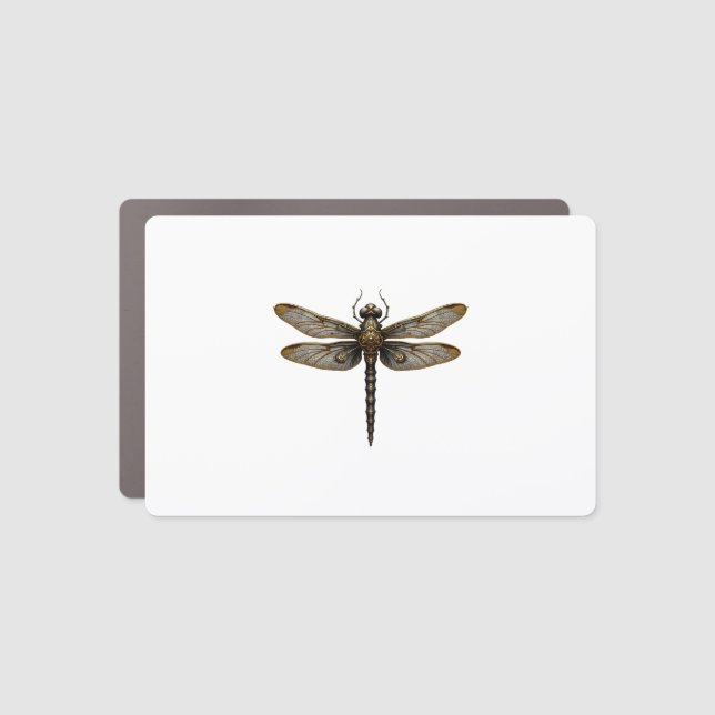 Dragonfly Animal Art Graphic Dragonfly (2) Car Magnet (Front)
