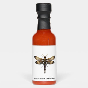 Dragonfly Animal Art Graphic Dragonfly (4) Hot Sauces