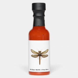 Dragonfly Animal Art Graphic Dragonfly Hot Sauces