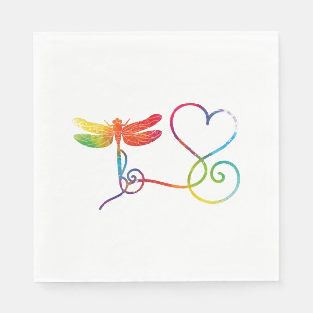 Dragonfly Animal Napkins (Front)
