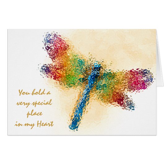 Dragonfly Any Occasion Cards (Front Horizontal)