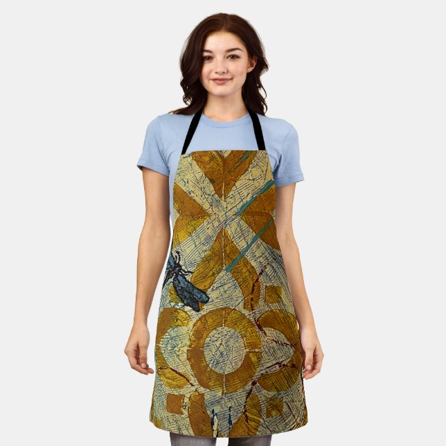 dragonfly apron (Worn)