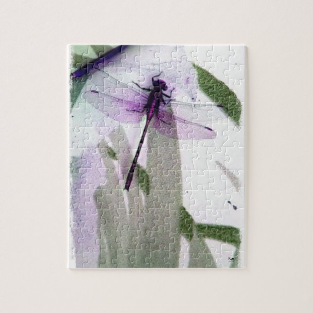Dragonfly Art Jigsaw Puzzle (Vertical)