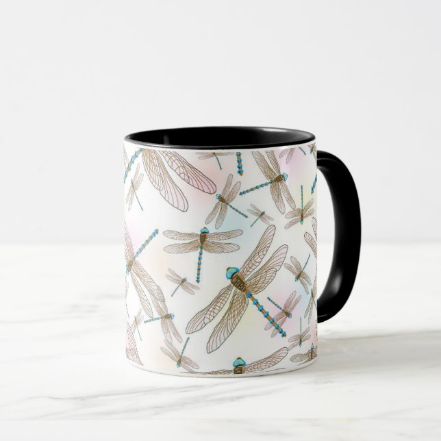 Dragonfly Ballet Mug (Front Right)