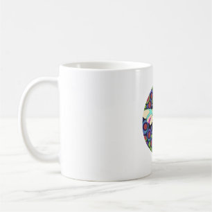 Dragonfly Beautiful, colorful, and ornate Coffee Mug