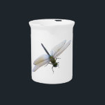 Dragonfly Beverage Pitcher<br><div class="desc">A detailed photograph of a lovely dragonfly!</div>