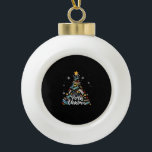 Dragonfly Bird Christmas Tree Entomologist Loves D Ceramic Ball Christmas Ornament<br><div class="desc">Dragonfly Bird Christmas Tree Entomologist Loves Dragonflies T-Shirt</div>
