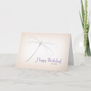 Dragonfly Birthday Card