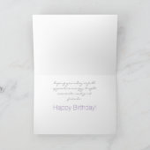 Dragonfly Birthday Card (Inside)