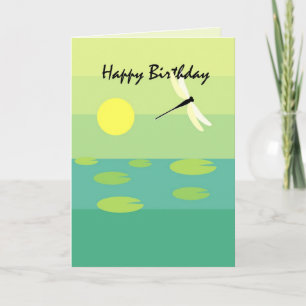 Dragonfly Birthday Card
