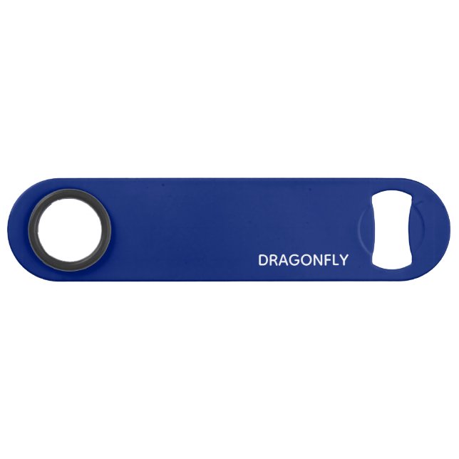 Dragonfly blue color name bar key (Front (Horizontal))